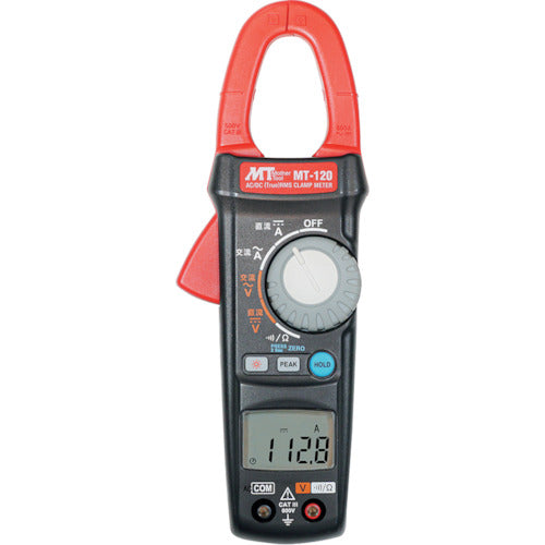 ＭＴ　交流・直流デジタルクランプメーター　MT-120　1 個