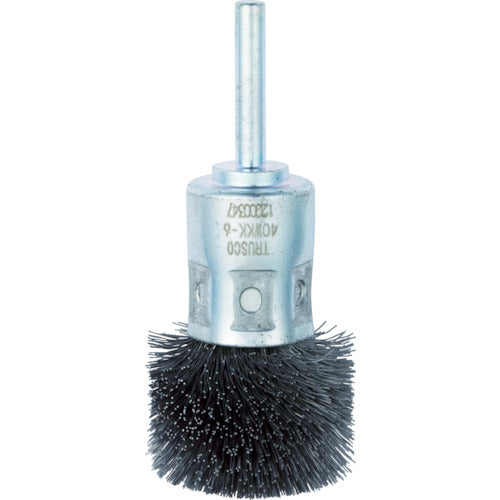 TRUSCO Umbrella-shaped wire brush, square, Φ40, 40WKK-6, 1 piece