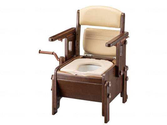 アロン化成家具調ｽﾏｰﾄﾄｲﾚNEOはねあげﾀｲﾌﾟ ﾁｮｺﾚｰﾄﾌﾞﾗｳﾝ ｿﾌﾄ便座