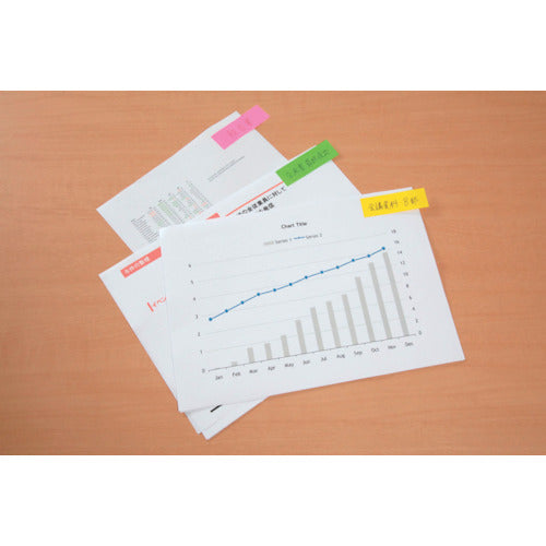 ３Ｍ　ポスト・イット　強粘着ふせん　７５Ｘ２５ｍｍ　混色　500-5SSAN　1 PK