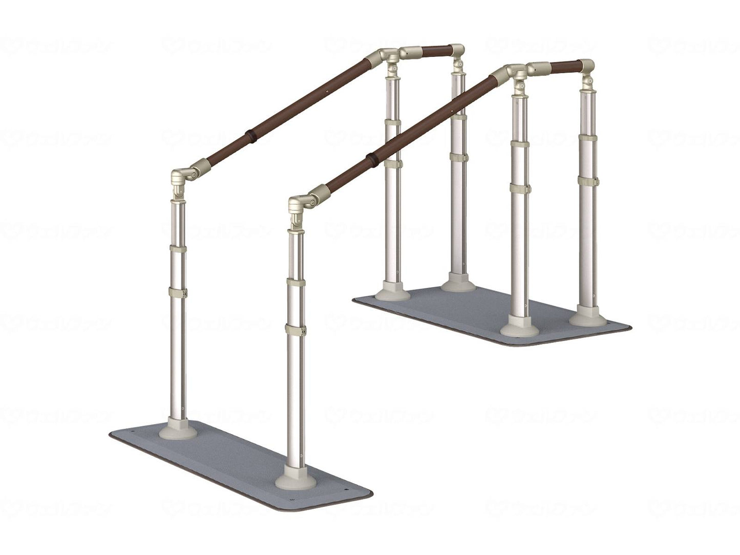 Aronkasei At-Grip Telescopic Handrail AT-C-E800T-S Double-sided Type