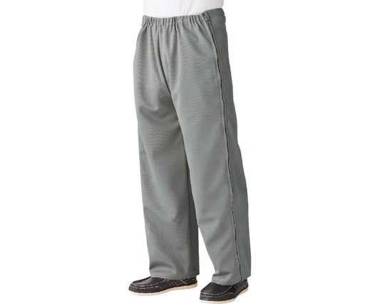 Men's side-open jersey pants / 39828-05 3L Gray 1