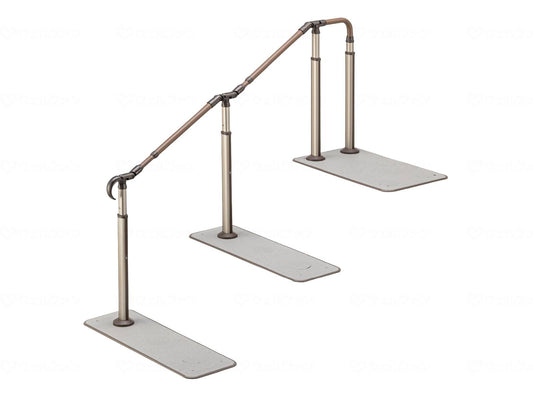 Aronkasei ATTOGRIP AT-C Series AT-CR-E2450-S2-N Brown One-sided type