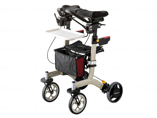 Aronkasei Walking Cart Little Turn ZT Speed ​​Control Plus Wine Red