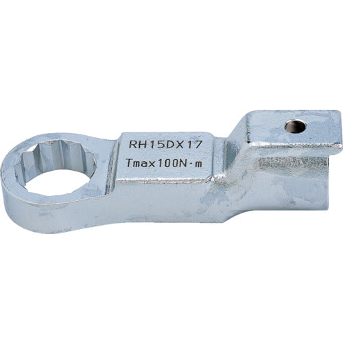 토니치 링 헤드 허용 토크 100.0 전체 길이 94mm 2면 치수 17.0mm RH19DX17 1개