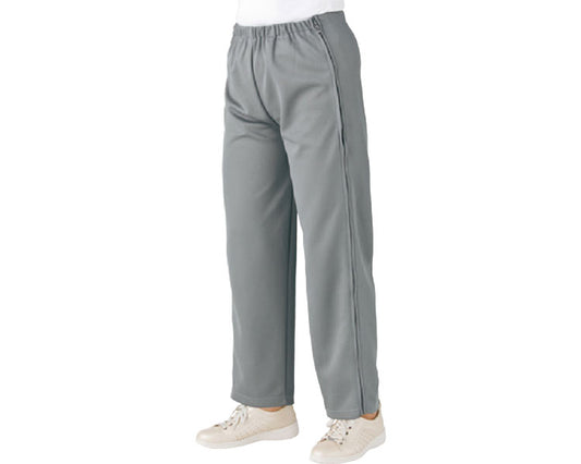 Fully open side jersey pants for women / 39817-05 3L Gray 1