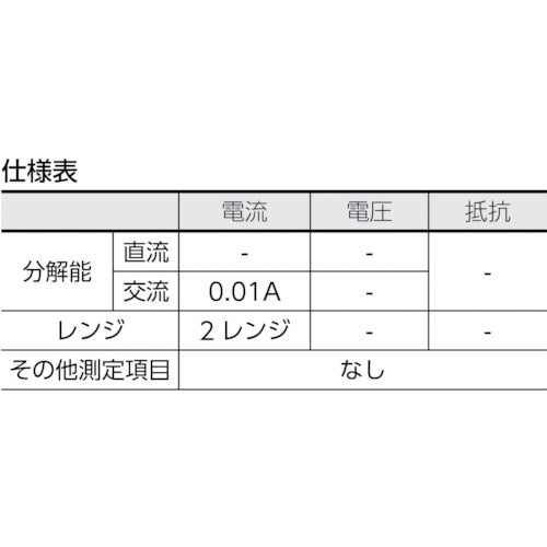 マルチ　ユニバーサルクランプメーター　MODEL-200　1 台