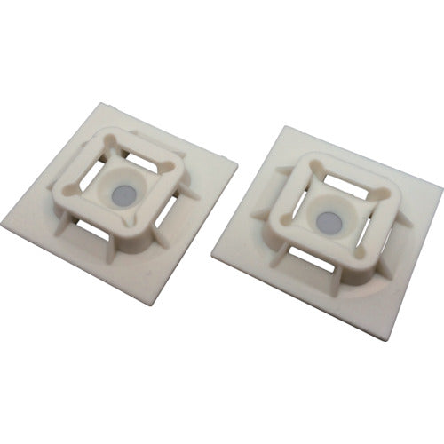 ＰＡＮＤＵＩＴ　マウントベース　Ｍ３ねじ止め　白　（１００個入）　ABM100-S6-C　1 袋