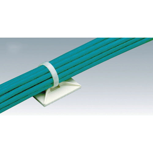 ＰＡＮＤＵＩＴ　マウントベース　Ｍ３ねじ止め　白　（１００個入）　ABM100-S6-C　1 袋