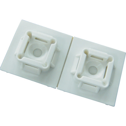 ＰＡＮＤＵＩＴ　マウントベース　Ｍ３ねじ止め　難燃性白　（１００個入）　ABM100-S6-C69　1 袋