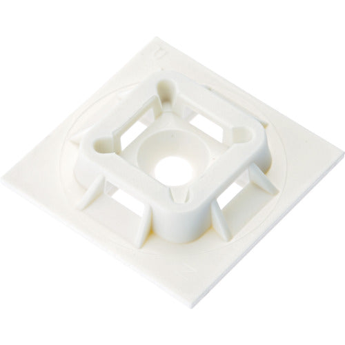 ＰＡＮＤＵＩＴ　マウントベース　Ｍ３ねじ止め　白　（５００個入）　ABM100-S6-D　1 袋