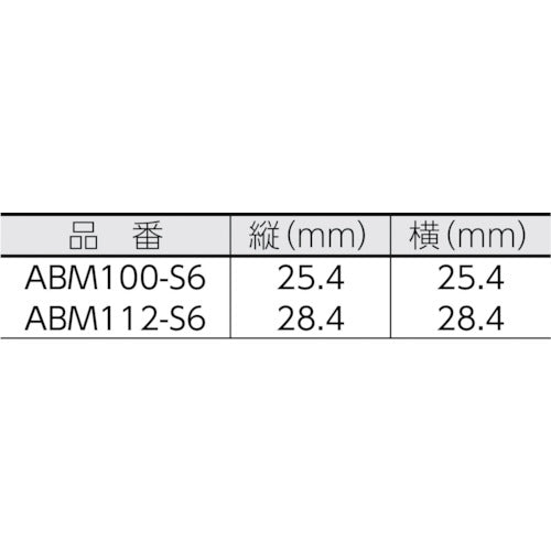 PANDUIT 마운트 베이스 M3 나사 고정 난연성 흰색 (500개입) ABM100-S6-D69 1봉