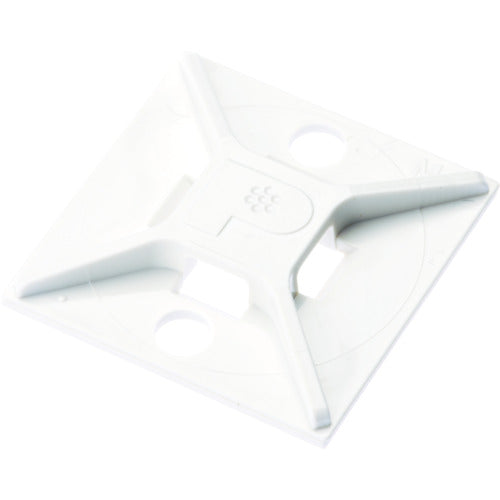 ＰＡＮＤＵＩＴ　マウントベース　Ｍ３ねじ止め　白　（５００個入）　ABM2S-S6-D　1 袋