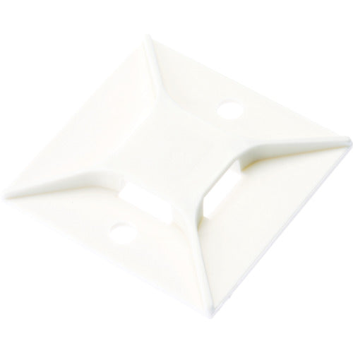ＰＡＮＤＵＩＴ　マウントベース　Ｍ３ねじ止め　白　（２００個入）　ABM3H-S6-T　1 袋