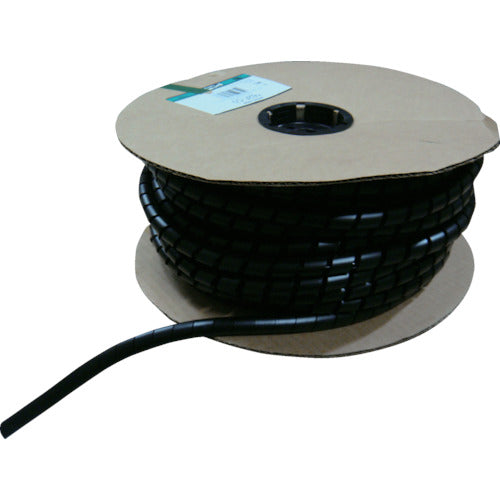 PANDUIT Spiral Wrapping Weather Resistant Polypropylene Black T38P-C0 1 Roll