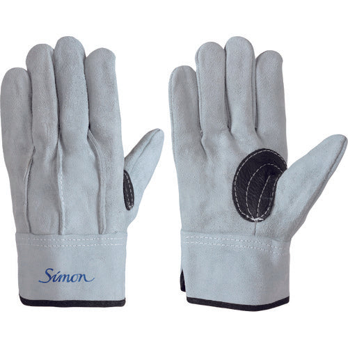 시몬 쇠고기 가죽 장갑 107AAA 흑은 당 107AAA-KGA 1 쌍