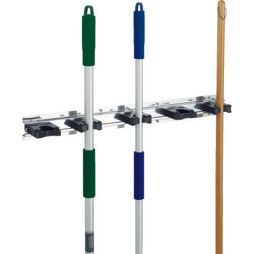Teramoto Stainless Steel Mop Hanger TI Wall Mounted (5-Hanging) CE-491-005-0 1 pc