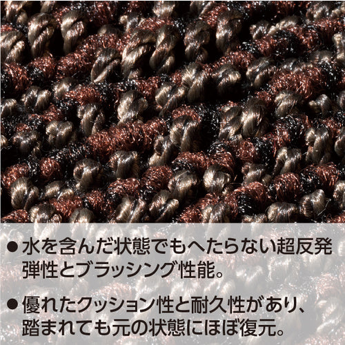 테라모토 우천용 매트 뉴 리브리드 매트 그레이 900×1800mm MR-049-356-5 1장