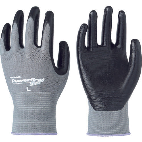 Towaron Nitrile Backless Gloves Power Glove ZERO Gray L 513-L 1 pair