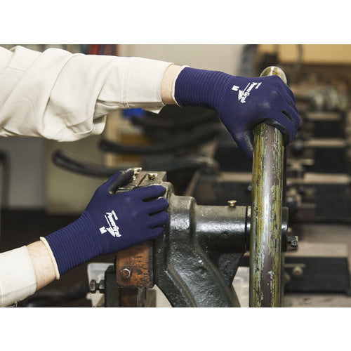 Towaron Nitrile Backless Gloves Power Glove ZERO Navy M 517-M 1 Pair