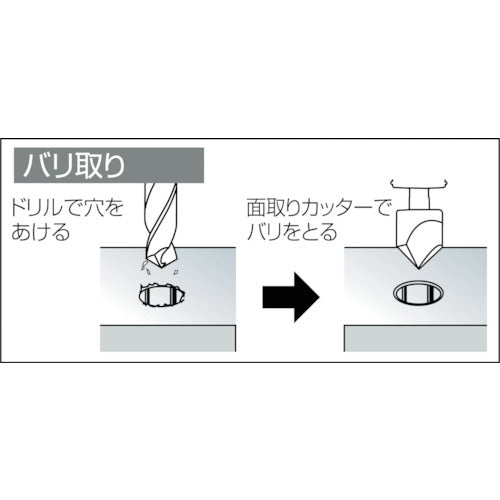 スターエム　ハイス六角軸面取カッター　１０．０　5007-100　1 本