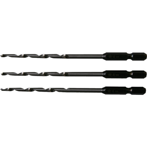 Star-M Hexagonal Shank Drill Bit 4.0mm Set 75B-S040 1 S