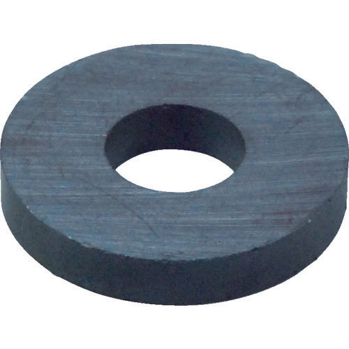 Hikari Round Anisotropic Ferrite Magnet with Hole 2 Pieces in 1 Pack 30 x 5 x 12 MGR-30 1 PK