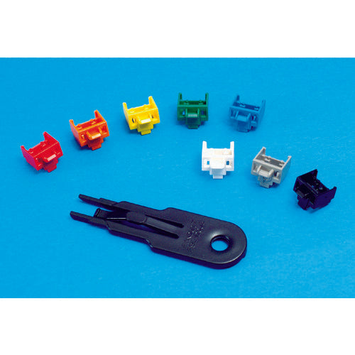 PANDUIT Modular Jack Guard Red (10 pieces) PSL-DCJB 1 bag