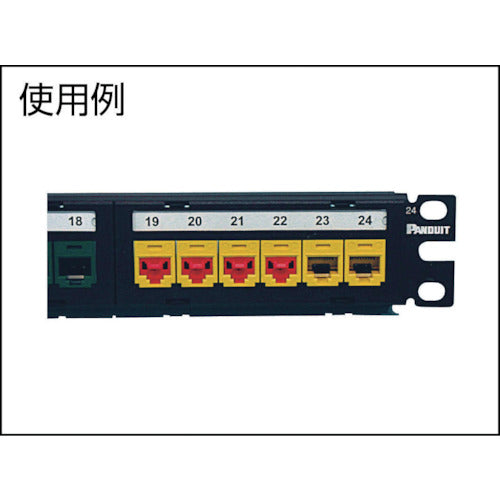 ＰＡＮＤＵＩＴ　モジュラージャックガード　オレンジ　（１０個入）　PSL-DCJB-OR　1 袋