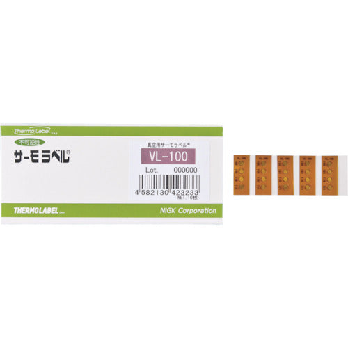 일유기연 진공용 서모라벨 4점 표시 비가역성 120도 VL-120 1 CS