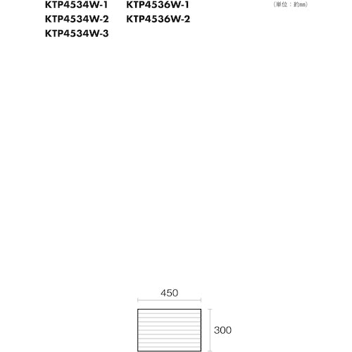 光　ポリカ中空ボード　透明　３００×４５０×４　KTP4534W-1　1 枚