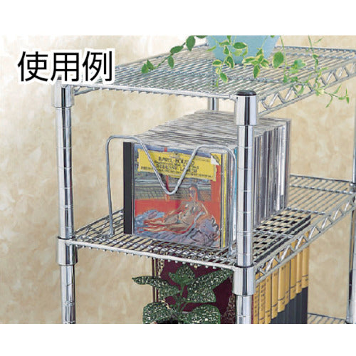 ＩＲＩＳ　５４６８９０　メタルラックミニ用サイドバー　４００×２８×３３　MTO-40S　1 個