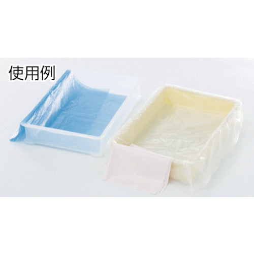 ワタナベ　食品用コンテナオプション　ばんじゅう用内袋（大）　半透明　（１００枚入）　BN-110　1 袋