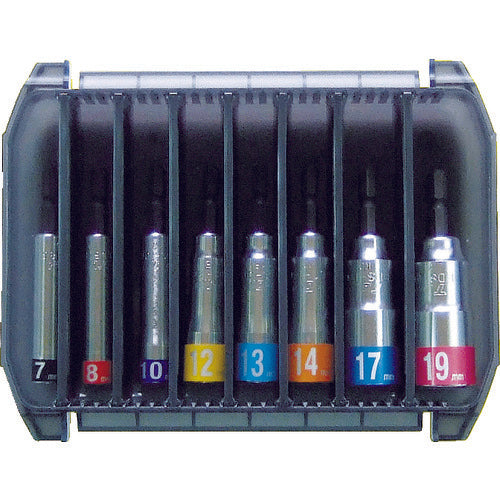 ＴＯＰ　電動ドリル用コンパクトソケット　８本セット　EDS-719CS　1 Ｓ