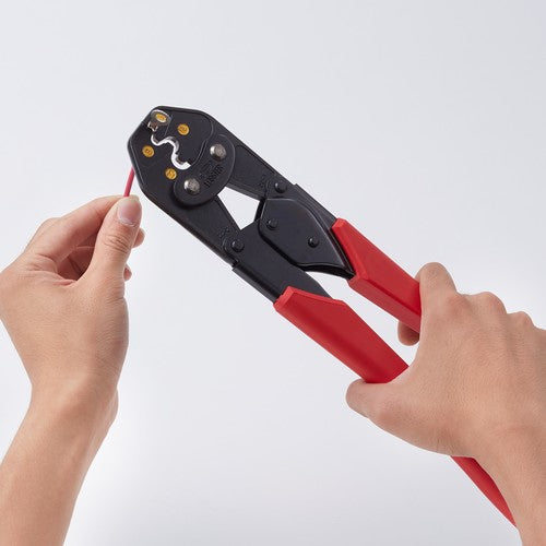 EBI Crimping tool for bare crimp terminals Range of use 5.5, 8, 14, 22 AK22A 1 piece