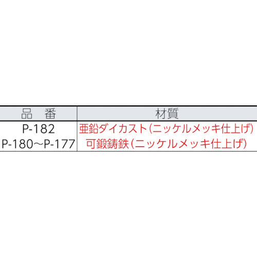 ニッサチェイン　ニッケル回転カン　２８ｍｍ　（１個入）　P-180　1 PK