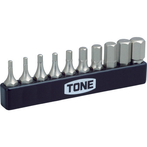 TONE Hexagon Bit Set BTH10S 1 S