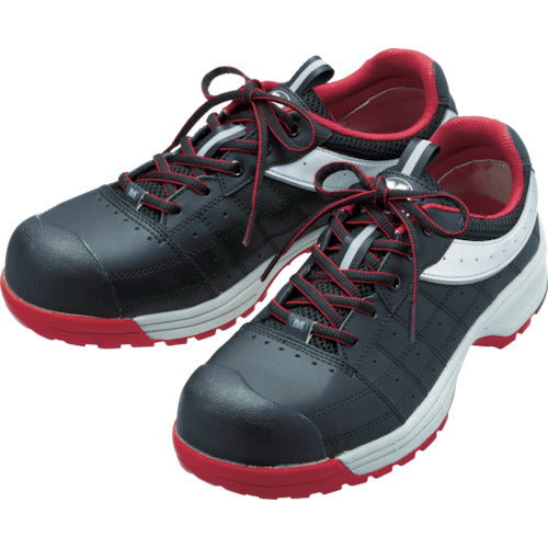 Midori Anzen Wide Resin Toe Cap Sneakers with Toe Guard MPN-902 22.5 MPN-902-BK/R-22.5 1 Pair