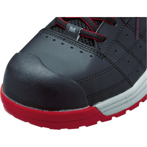Midori Anzen Wide Resin Toe Cap Sneakers with Toe Guard MPN-902 22.5 MPN-902-BK/R-22.5 1 Pair
