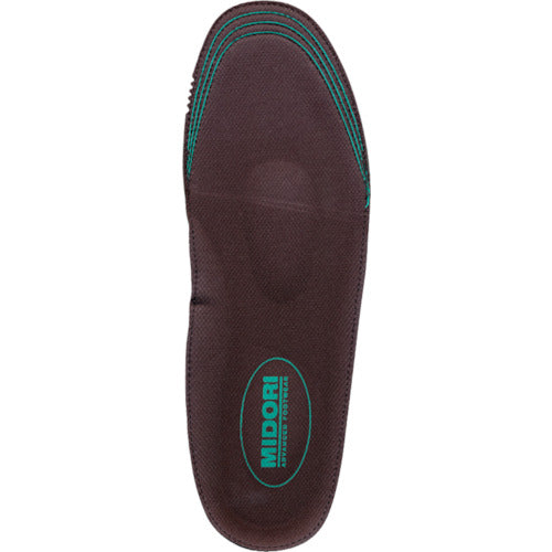 Midori Anzen Cup Insole with Puncture Prevention Plate L MSSIS-L 1 pair