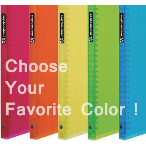 Maruman B5 File Notebook Sept Couleur F007B-08 1 Book