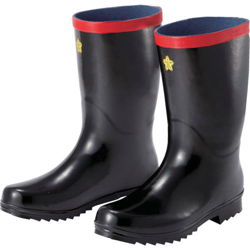 Midori Anzen Rubber Boots with Puncture Prevention Plates 28.0cm SDNG-28.0 1 Pair