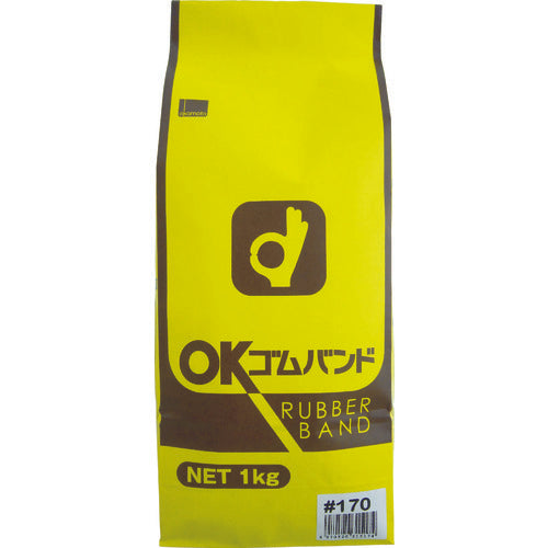 오카모토 고무 밴드 1KG 가방 입 (2260 개 입) 170 1 봉지