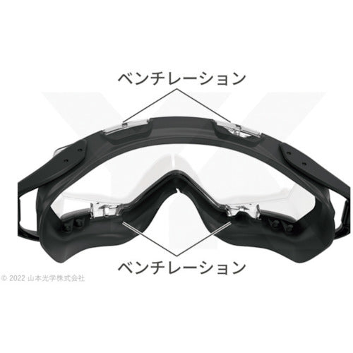 YAMAMOTO Safety Goggles (Manual Ventilation) YG-1000 1 pc