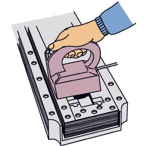 KANETEC 핸드 탈자기 폭 106mm×깊이 86mm KMDH-5A 1대