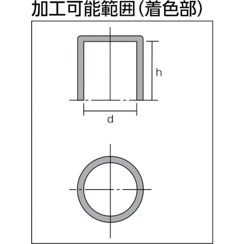 ＫＡＮＥＴＥＣ　永磁ホルダ　アルニコ磁石　外径１０ｍｍ　円形・外径ｈ公差　KM-H001　1 個