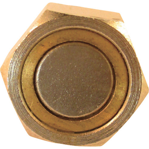 KANETEC Hexagonal permanent magnet holder with male thread KM-RB10 1 piece