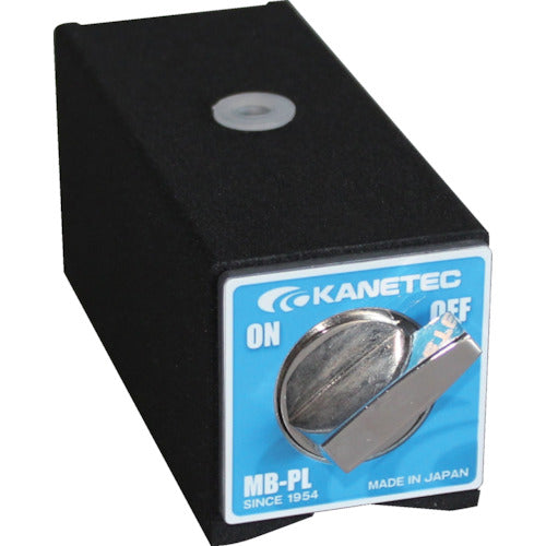 ＫＡＮＥＴＥＣ　マグネットホルダ台　吸着面：底面（Ｖ形）・後面　吸着力１３００Ｎ　MB-PL　1 台