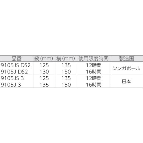 ３Ｍ　Ｖフレックス　使い捨て式防じんマスク　９１０５Ｊ−ＤＳ２　レギュラー　２０枚入り　9105J DS2　1 箱