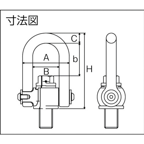 ＮＡＮＩＷＡ　マルチアイボルト　ハイブリッド　ＨＢＭ２４１６　HBM2416　1 個